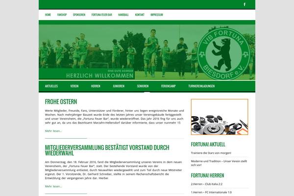 Sporty theme site design template sample