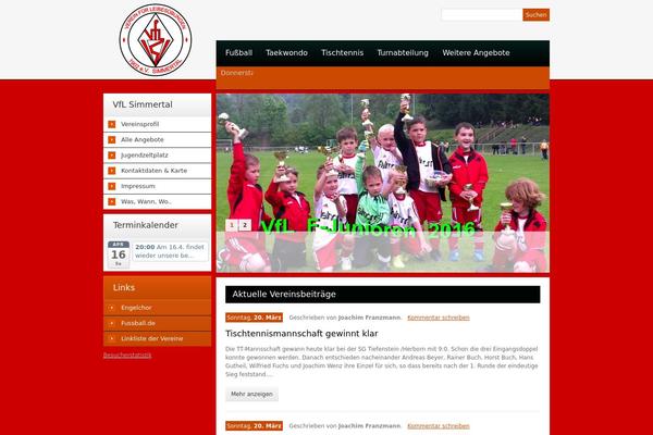 vfl-simmertal.de site used Theme1424