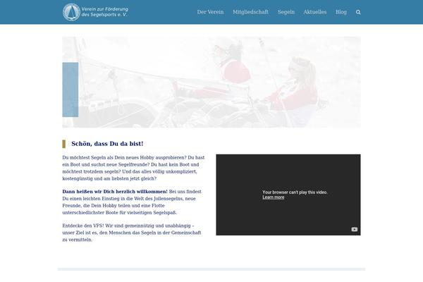 Site using Event List plugin