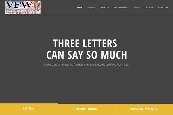 Nonprofit theme site design template sample