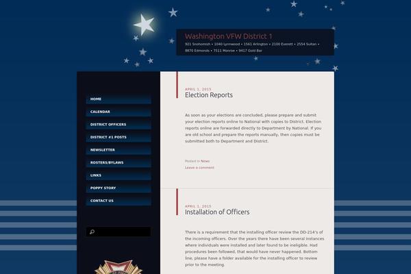 Dusk To Dawn theme site design template sample