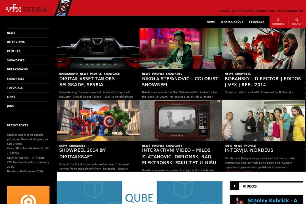 Hermes theme site design template sample