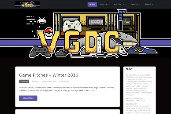 Cannyon theme site design template sample
