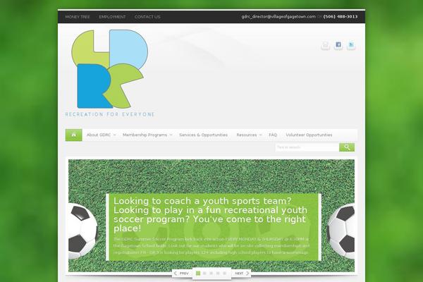 Maxx WP theme site design template sample