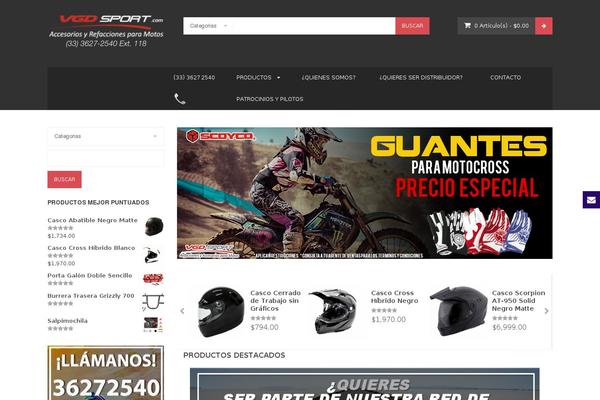Cacoon theme site design template sample