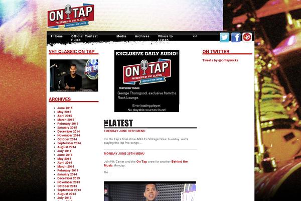 Site using Social Toolbar plugin