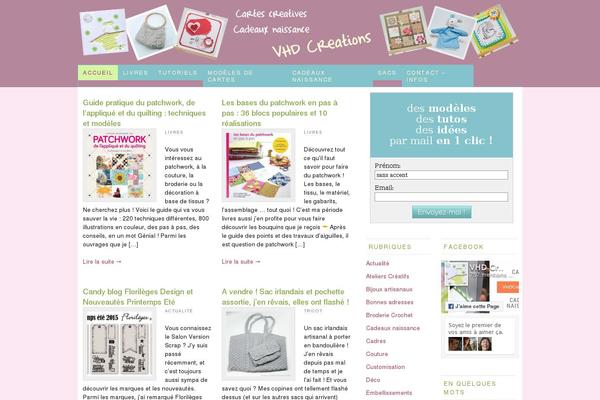 Thesis 1.8.5 theme site design template sample