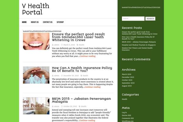 vhealthportal.com site used Chevilog