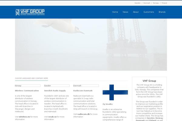 Nimva-child theme site design template sample