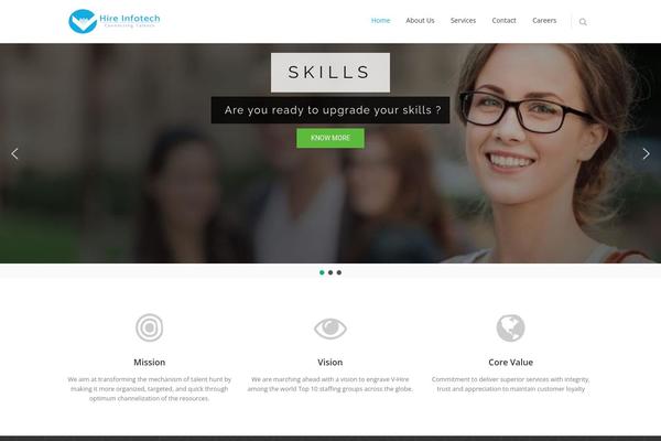 Converio theme site design template sample