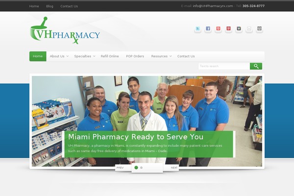 Maxx WP theme site design template sample