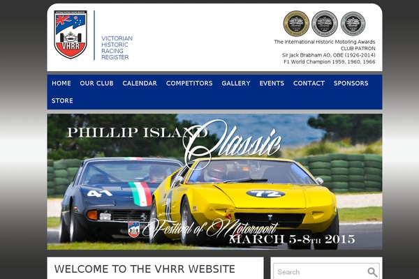 Revival theme site design template sample