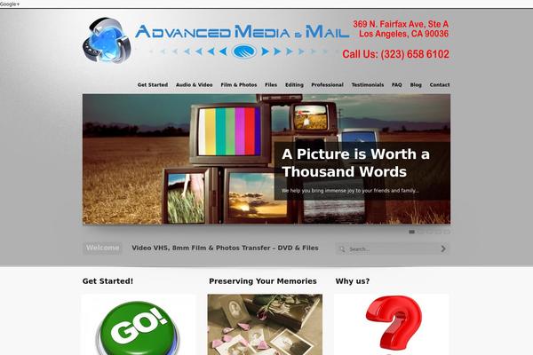 Amplify theme site design template sample