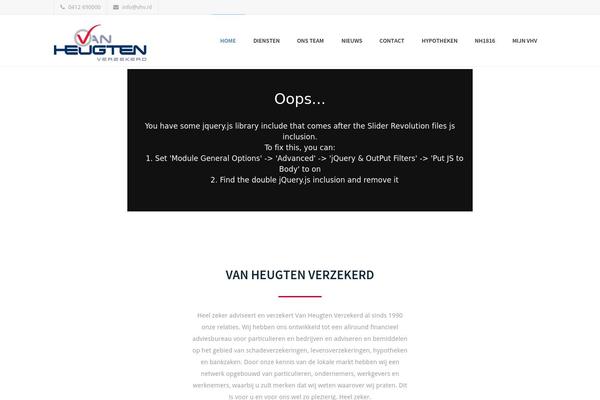 Site using Rt-unyson-framework-customizations plugin