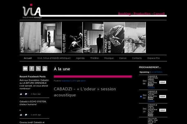 Sliding Door theme site design template sample