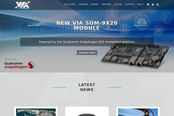 Site using Social Icons plugin
