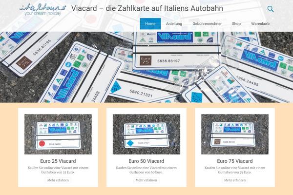 Radiate Pro theme site design template sample