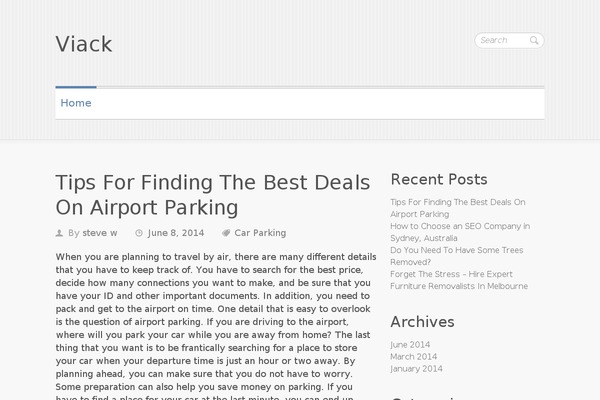 viack.com site used Clean Retina