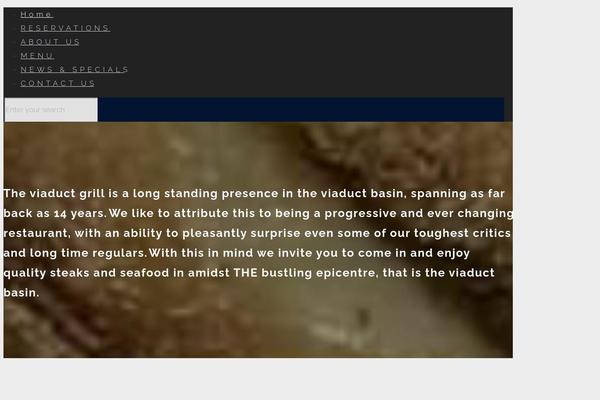 viaductgrill.com site used BeTheme Child