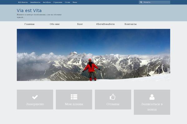 Virtue theme site design template sample