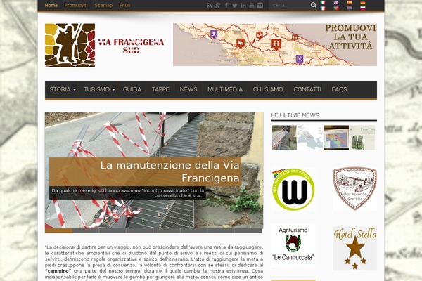 Jarida theme site design template sample