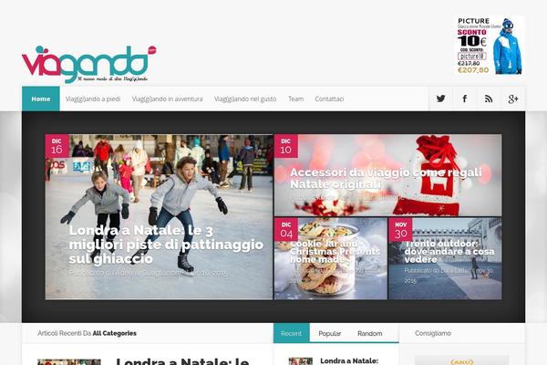 Nexus theme site design template sample