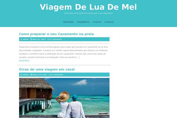 viagemdeluademel.com site used My-wedding
