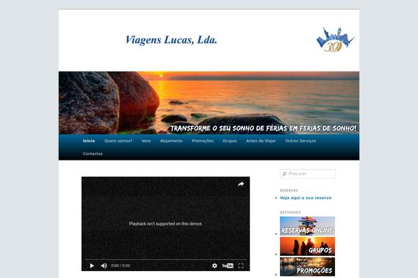 Twenty Eleven theme site design template sample