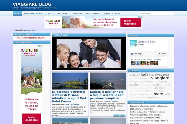Marena theme site design template sample