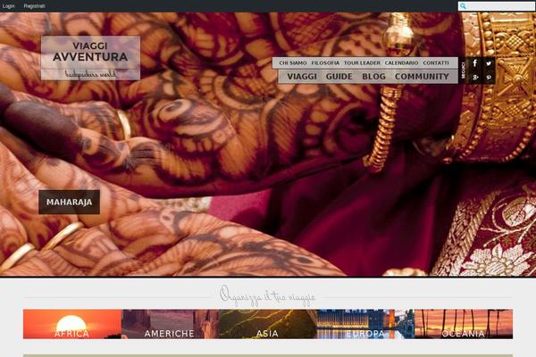 Site using Wordpress-social-stream plugin