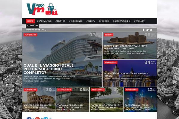Today theme site design template sample