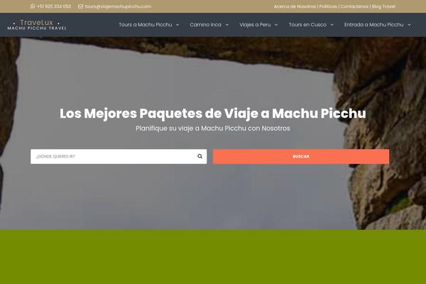 TravelTour theme site design template sample