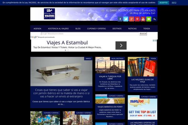 The Fox theme site design template sample