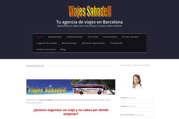 viajes-sabadell.com site used MH Elegance lite
