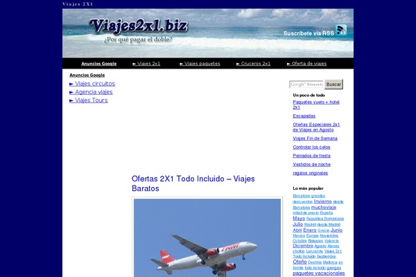 ColdBlue theme site design template sample