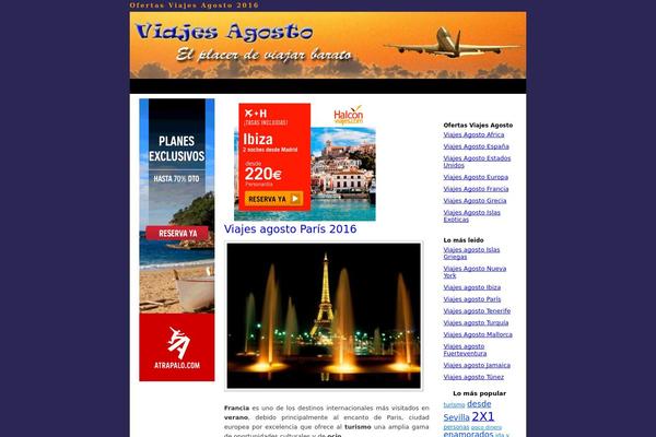 ColdBlue theme site design template sample