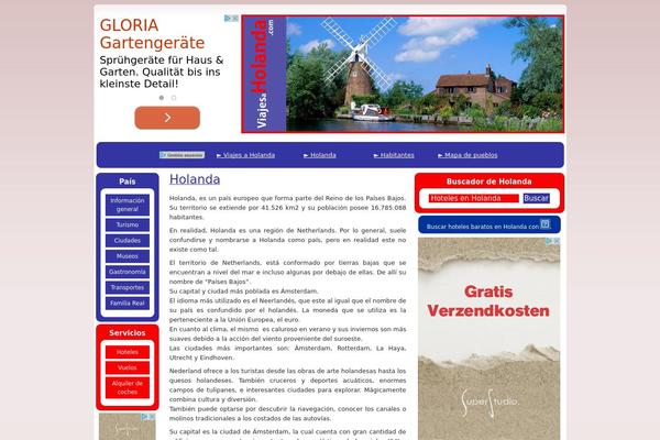 viajesaholanda.com site used Pobreza