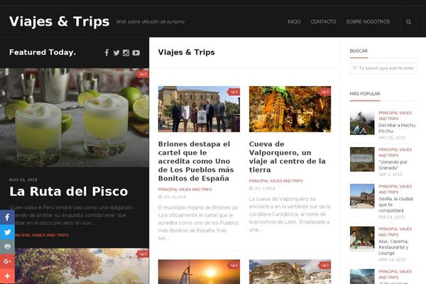 Split theme site design template sample