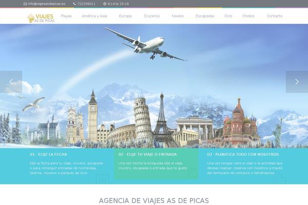 Lovetravel theme site design template sample