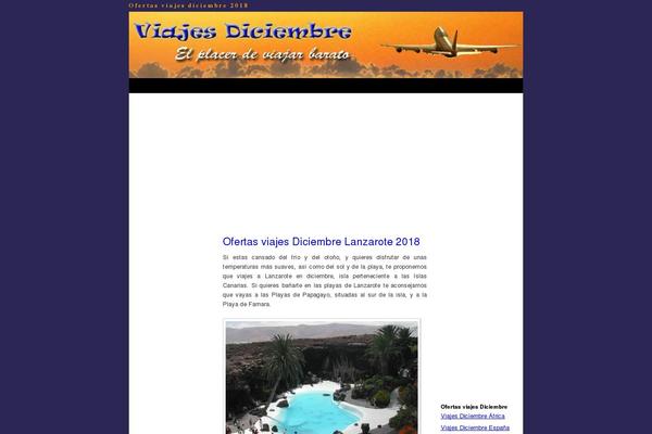 viajesdiciembre.net site used ColdBlue