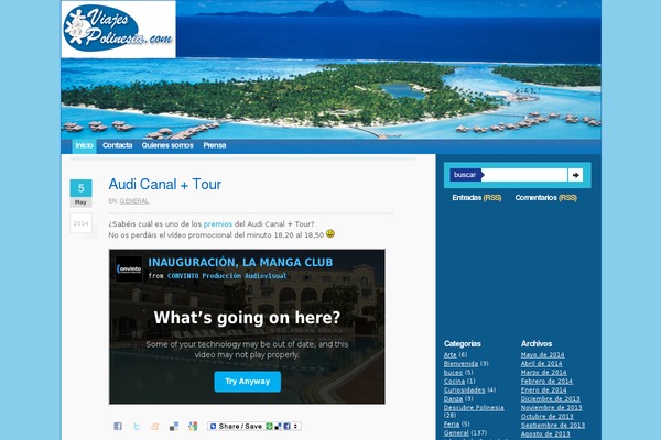 Compositio theme site design template sample