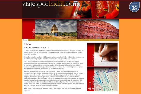 viajesporindia.com site used Avanzze_base.0.51