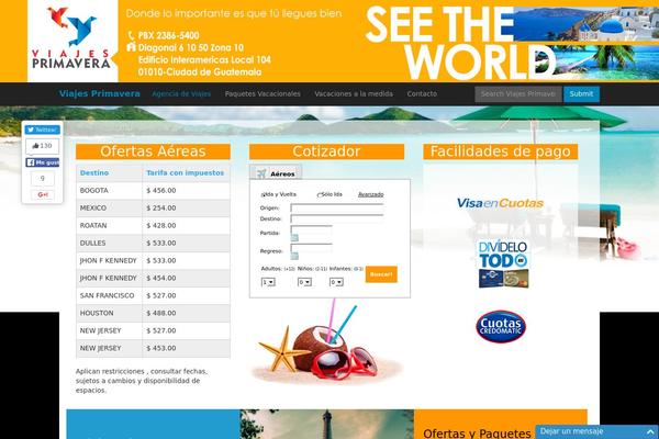 viajesprimavera.com site used FAQ