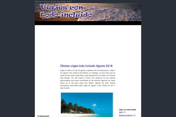 ColdBlue theme site design template sample