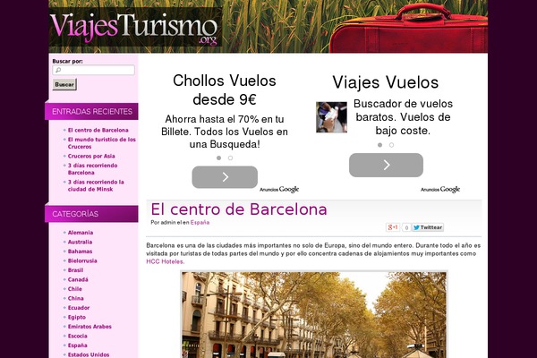 viajesturismo.org site used Brunotheme2