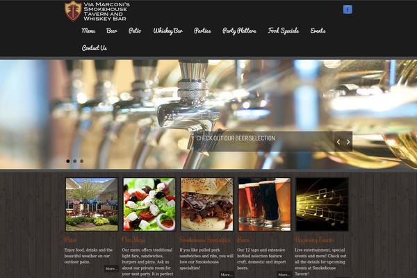 viamarconissmokehousetavern.com site used Stonecafe