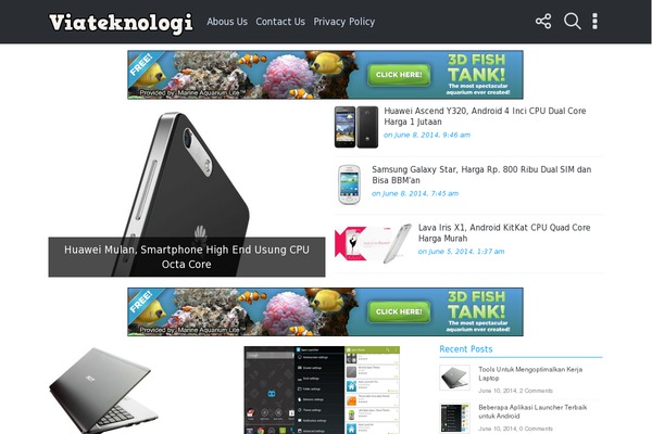viateknologi.com site used Revenueplus