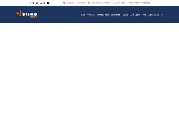 Altair theme site design template sample