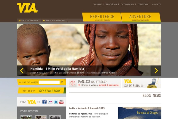 viatraveldesign.it site used Via