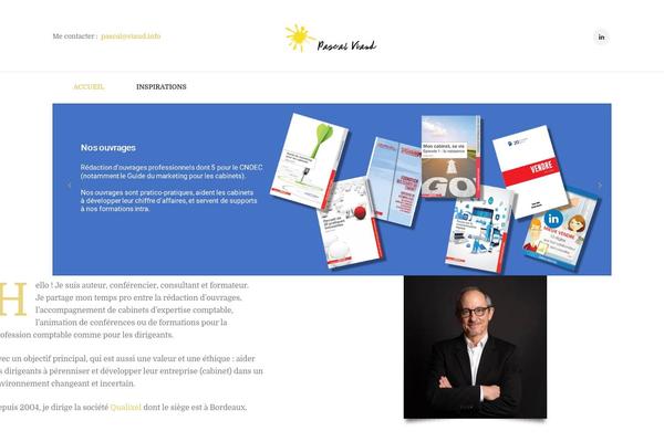 Writer-ancora theme site design template sample